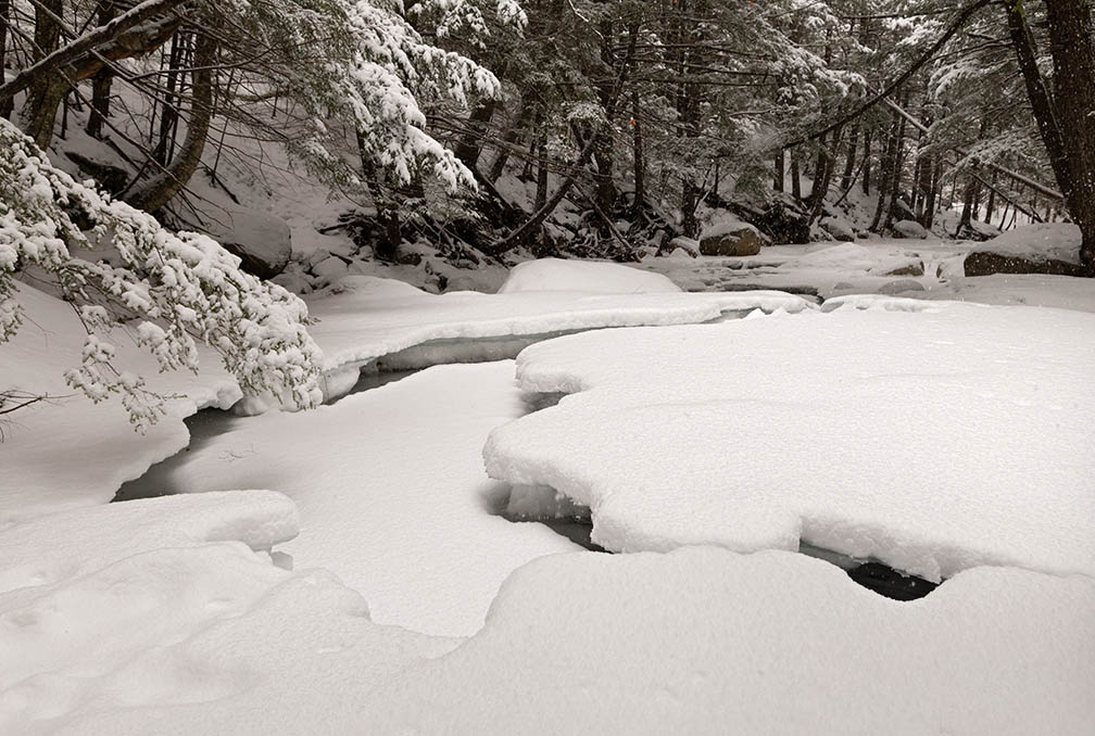 Diana's Baths Frozen Waterfall