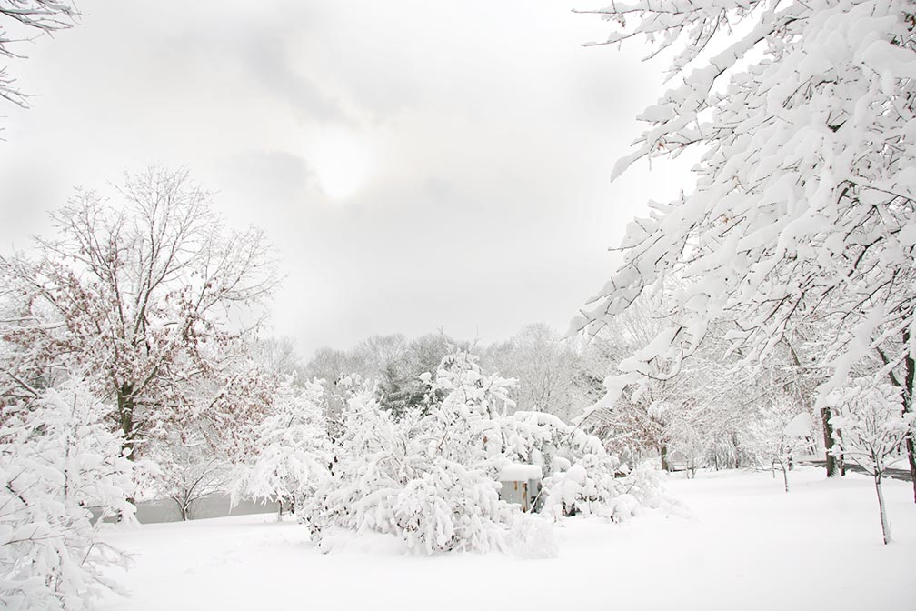 Glen Lake snow storm