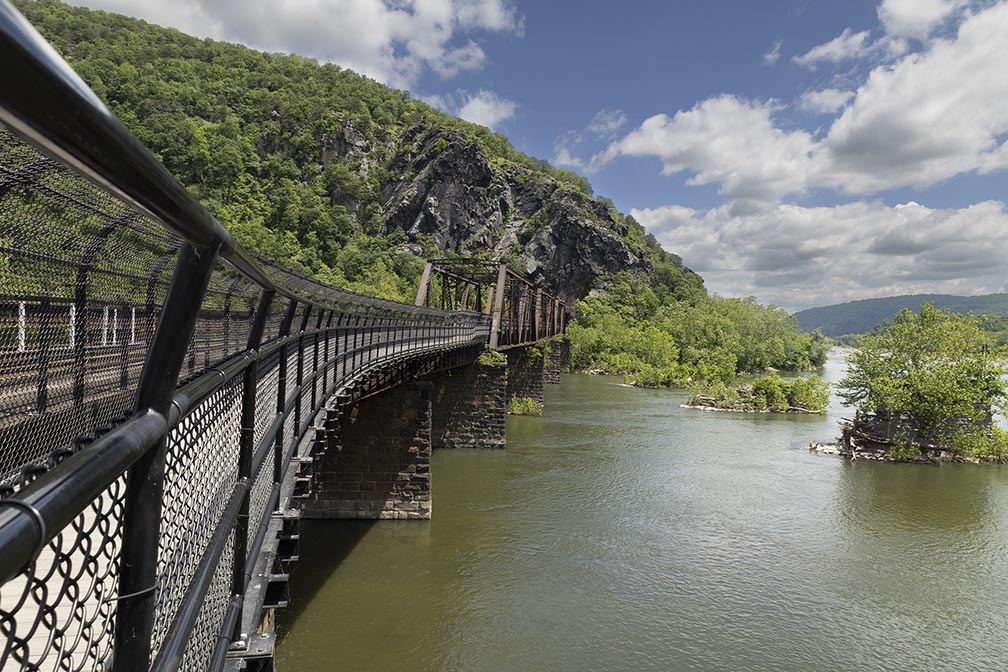 Harpers Ferry Appalachian Trail bridge