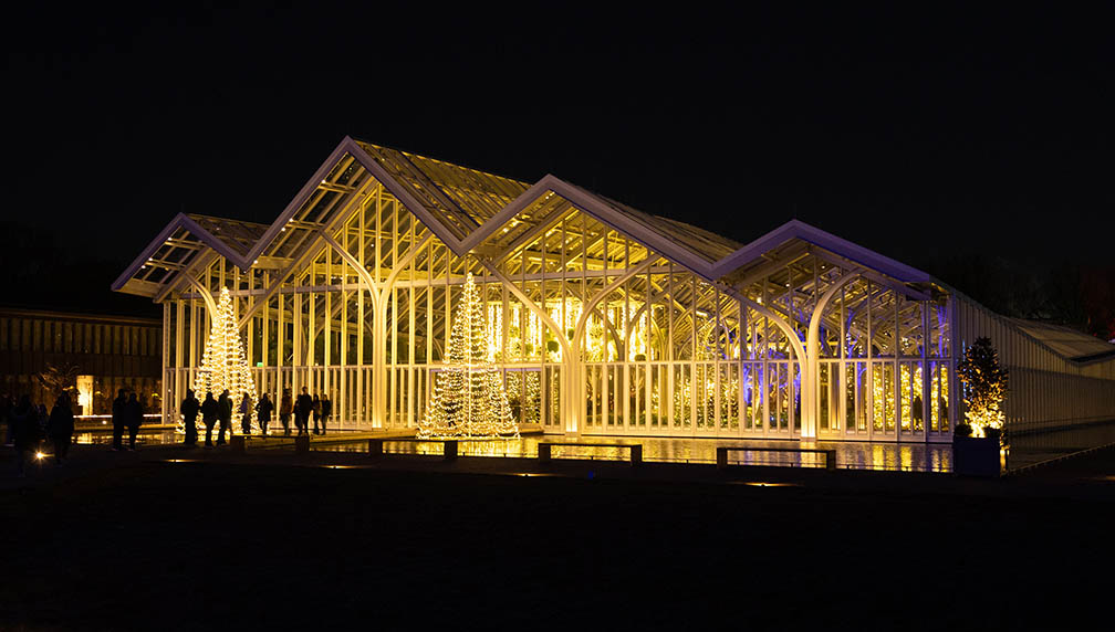 West conservatory at Longwood Gardens