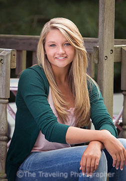 High school senior portrait