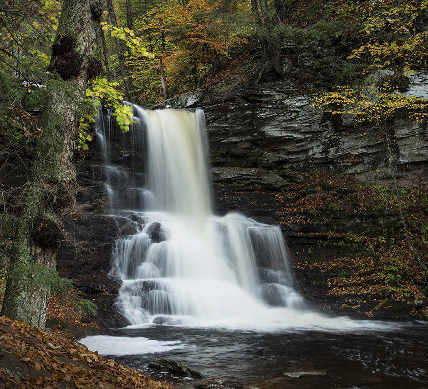 Waterfall at Ricketts Glen