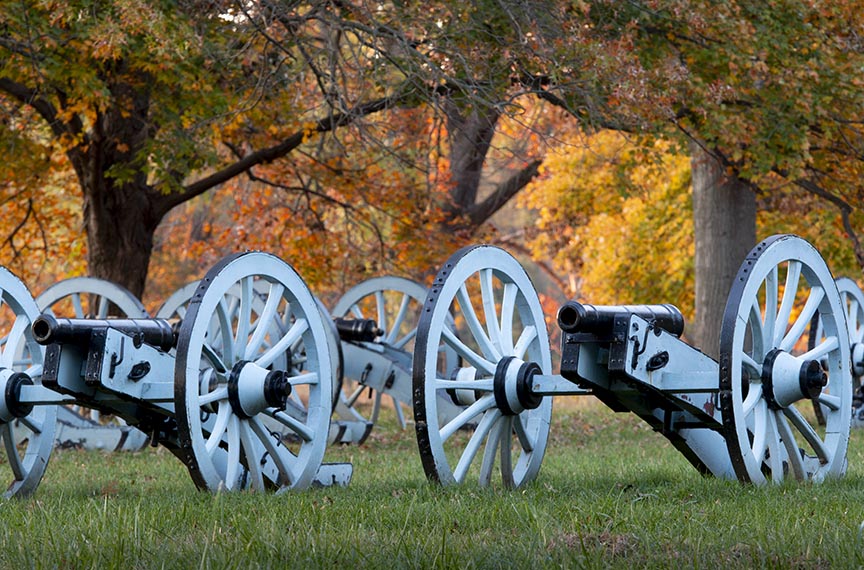 Canons at Valley Forge